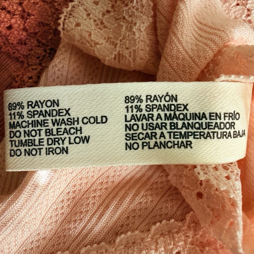 Laura Ashley Super Soft Lace Trim Bikini Panties 5-Pack Large Rayon & Spandex - Picture 5 of 5